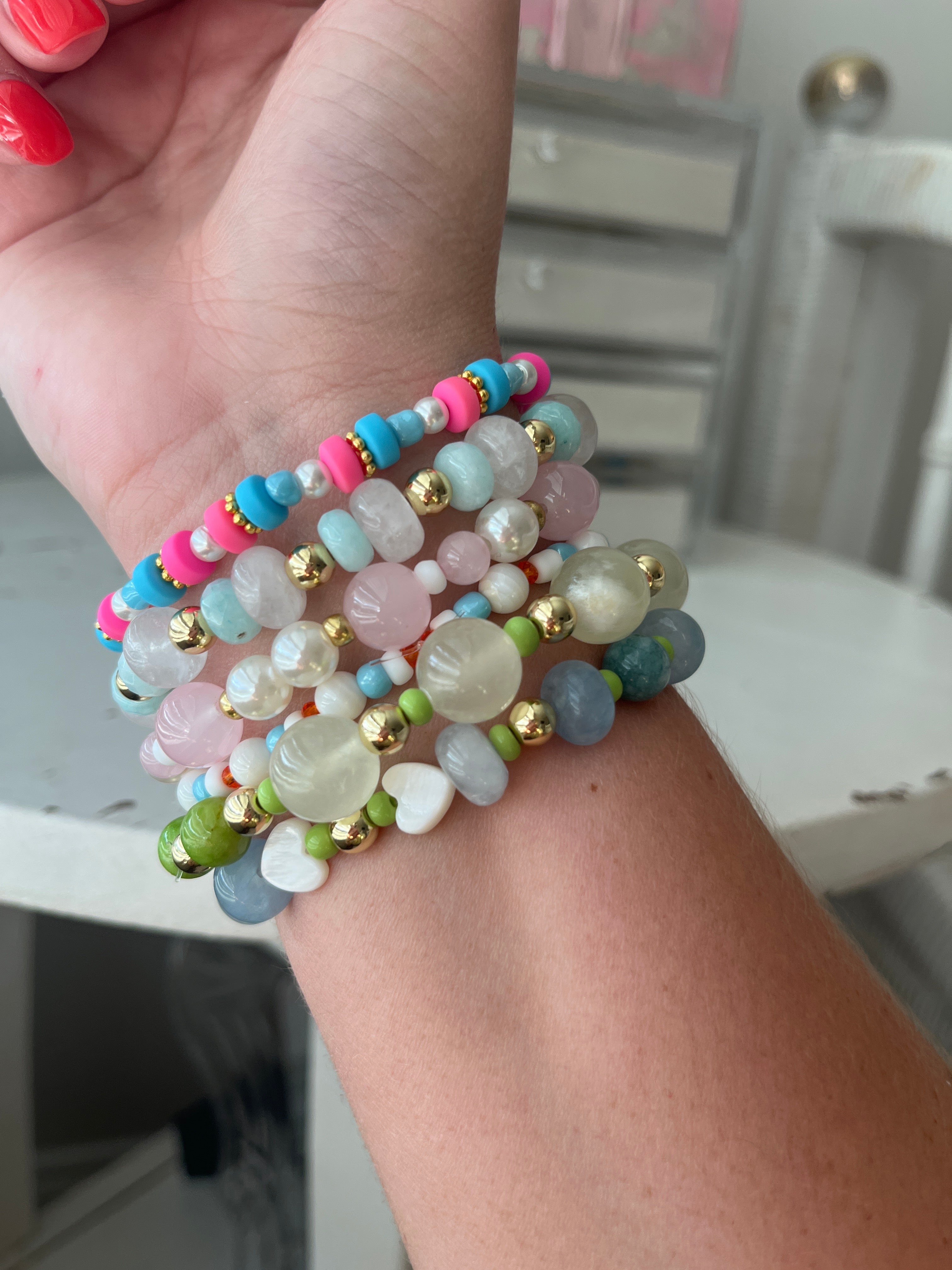 Ceramic fish Bracelet