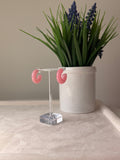 Light Pink Acrylic Hoop
