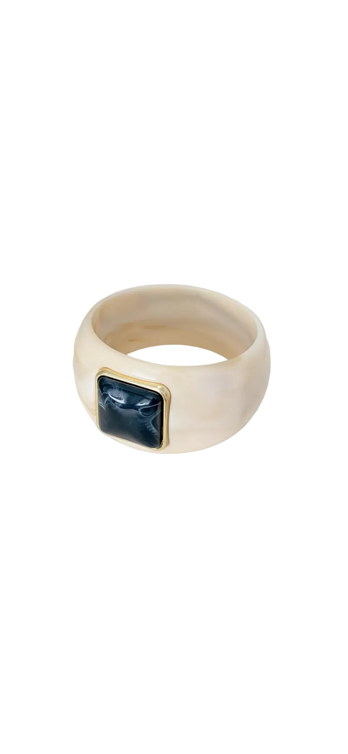Cream with Black