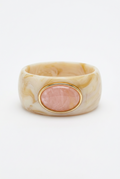 Cream and Pink