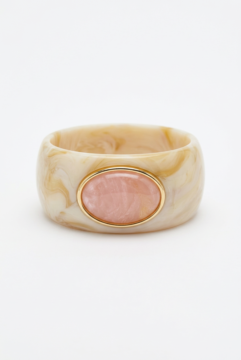 Cream and Pink